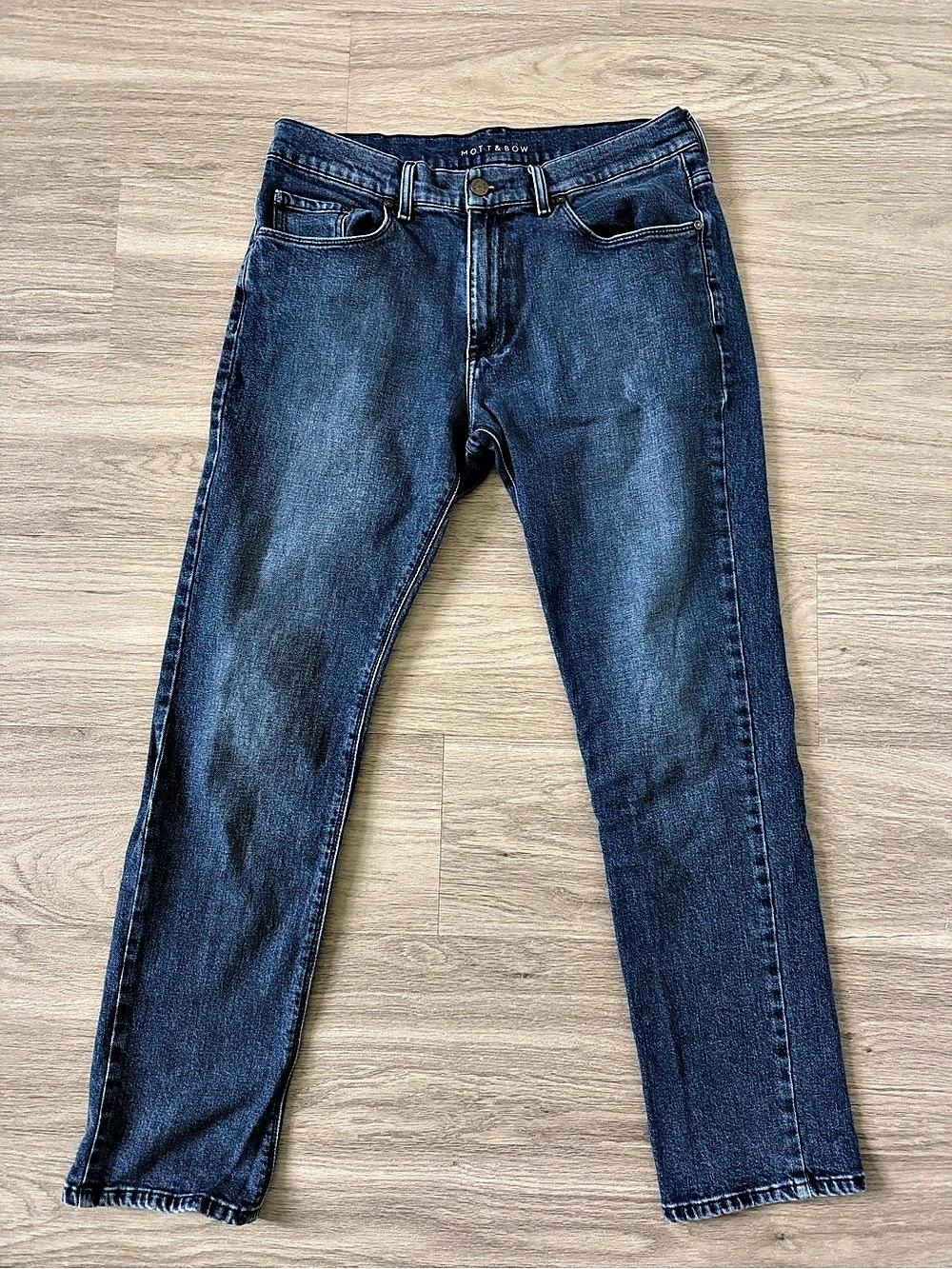 Mott & Bow "Warren" Slim Fit Jeans - 6 Months Wash, Size 33